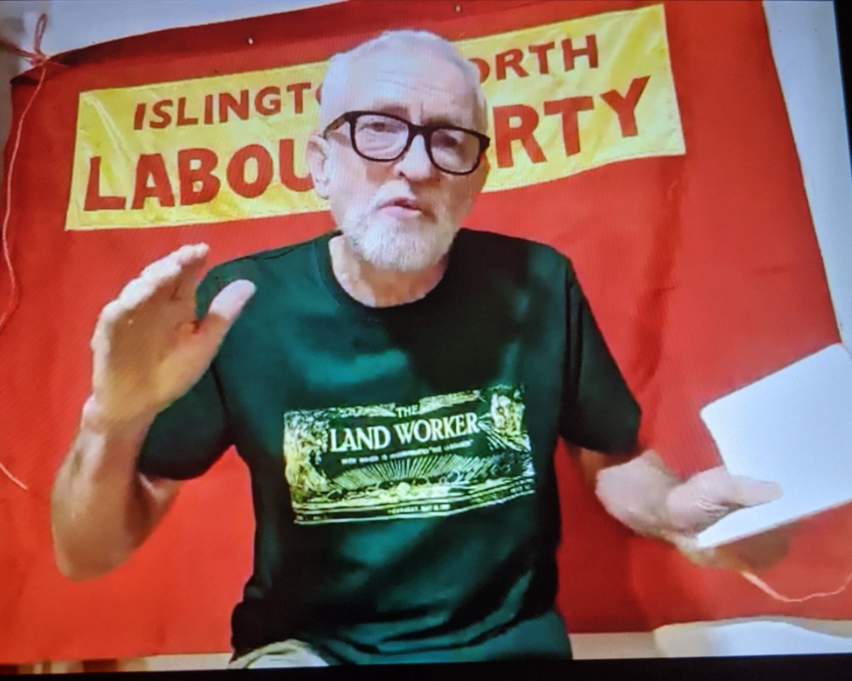 #LabourConnected @socialistcam Always wonderful to hear Jeremy speak from the heart. He may no longer be the Labour Party leader, but he is forever in tune with how I feel, how so many feel. He always gives hope! What unites us is fighting poverty & inequality...Absolutely!❤️🌹❤️