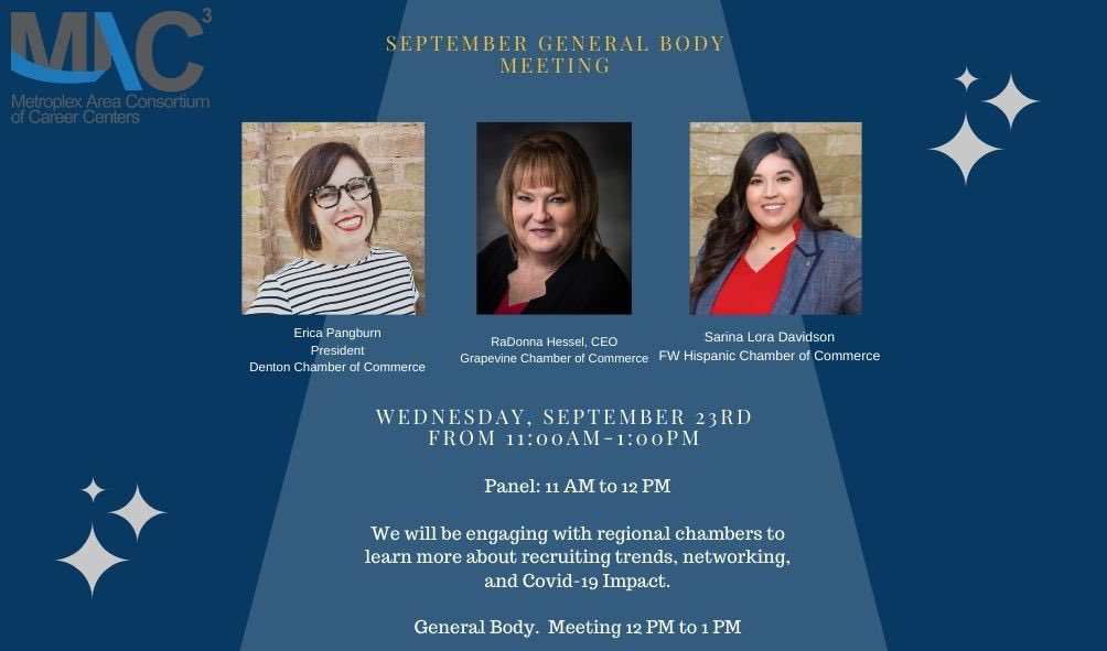 Mark your calendars, this Thursday these ladies will be disclosing a few gems on industry markets in the DFW area.