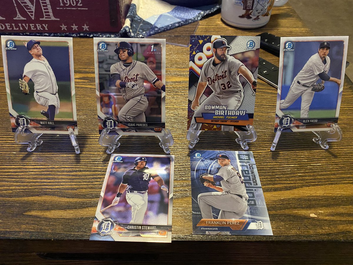 Rockies, Tigers, *Astros, & Royals! All cards are .25 cents each.