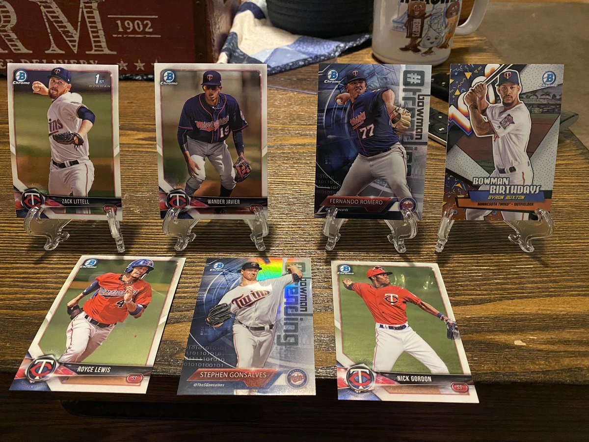 Brewers, Twins, Mets, & Yankees! All cards are .25 cents each.