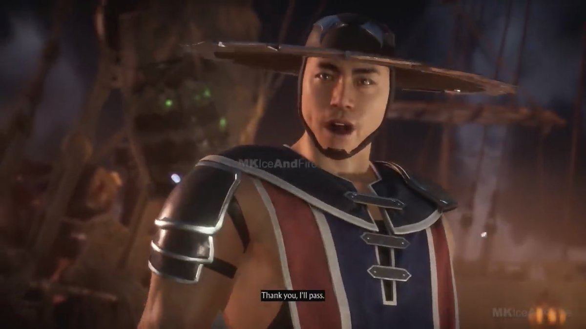 Kitana confirming that her only bloodline to exist is Mileena, Kung Lao rejects to ever date Mileena