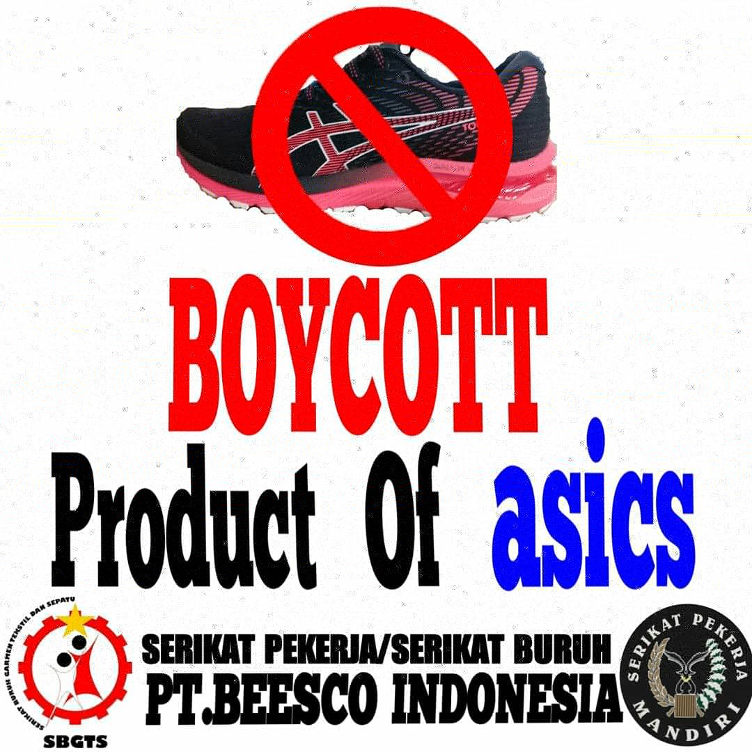 BciSpm's tweet photo. Kami rela berjuang tanpa di upah,meski yang menerima upah tidak mau berjuang. 

#shameOnyouBEESCO
#shameOnyouASICS
#BOYCOTTASICS
#PEKERJAKANKAMIKEMBALI37ORANGKORBANPHKSEPIHAK
#JUSTSTOPITASICS
salam✊
BERANI MELAWAN PENINDASAN👊 https://t.co/6PPcVROj3y