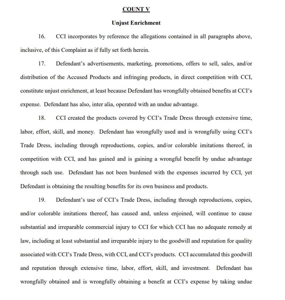 As does, it appears, the unjust enrichment claim. In all 3 cases, I suspect that a hurdle plaintiffs face is that Apple is accused of doing something they had the legal right to do - develop their own emoji to fit the new Unicode standard.