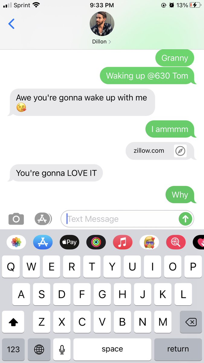 thamara_montoya's tweet photo. @dilloncmalloy just said I’m gonna LOVE waking up @630 and I just don’t think he knows me as well as I thought he did https://t.co/OjlJNXQNCB