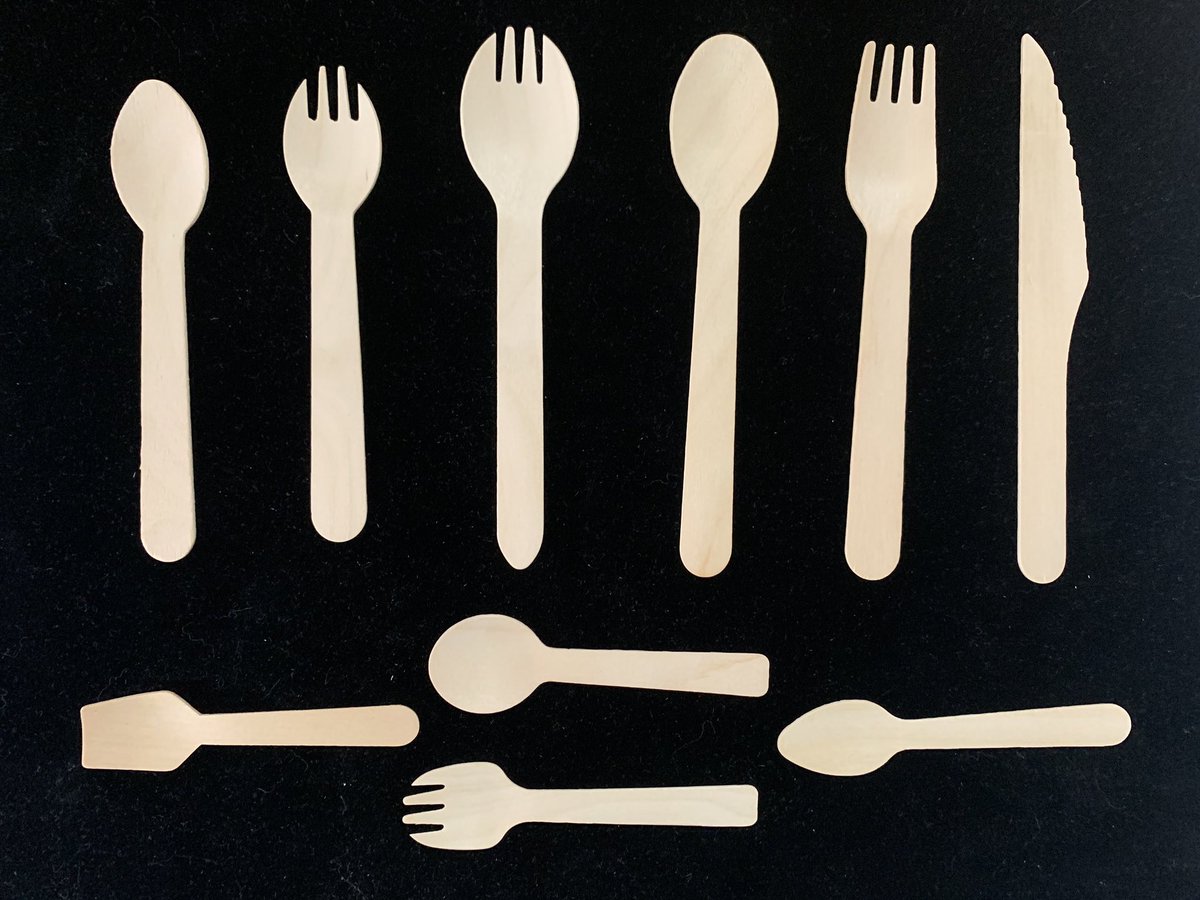 zk_aaron's tweet photo. Wax coated wooden cutlery. 
Disposable wooden cutlery with a food grade wax coated, it has a nice month feeling when eating. 
Any interest, please contact aaron@anchenggy.com for more details. 

#woodencutlery #cutlery #bio #disposables https://t.co/5rG3ht51mG
