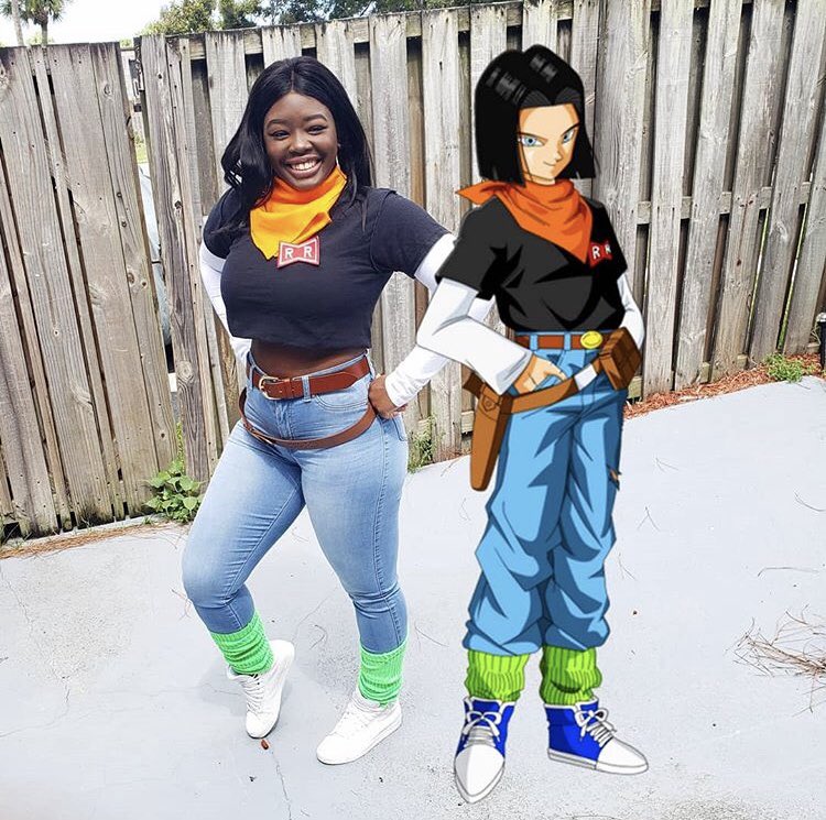 Dragon Ball Android 17 Cosplay Costume