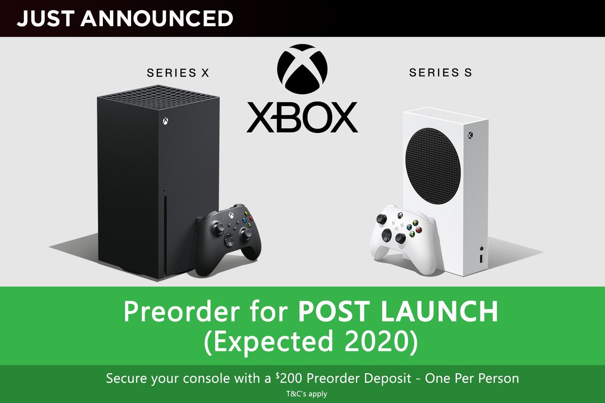 Eb Games Australia Still Taking Pre Orders For Post Launch 2020 Xbox Series X Shipments The Otaku S Study