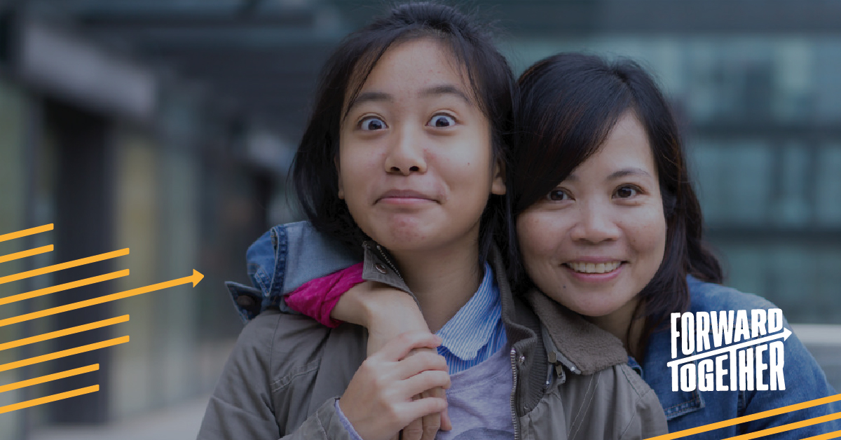 FwdTogetherCO's tweet photo. Being there for your teenager can start with the smallest actions. Teens who feel they can go to their parents, other trusted adults or friends report making healthier decisions. https://t.co/jC8EjuYGue https://t.co/zBlBFEggOQ