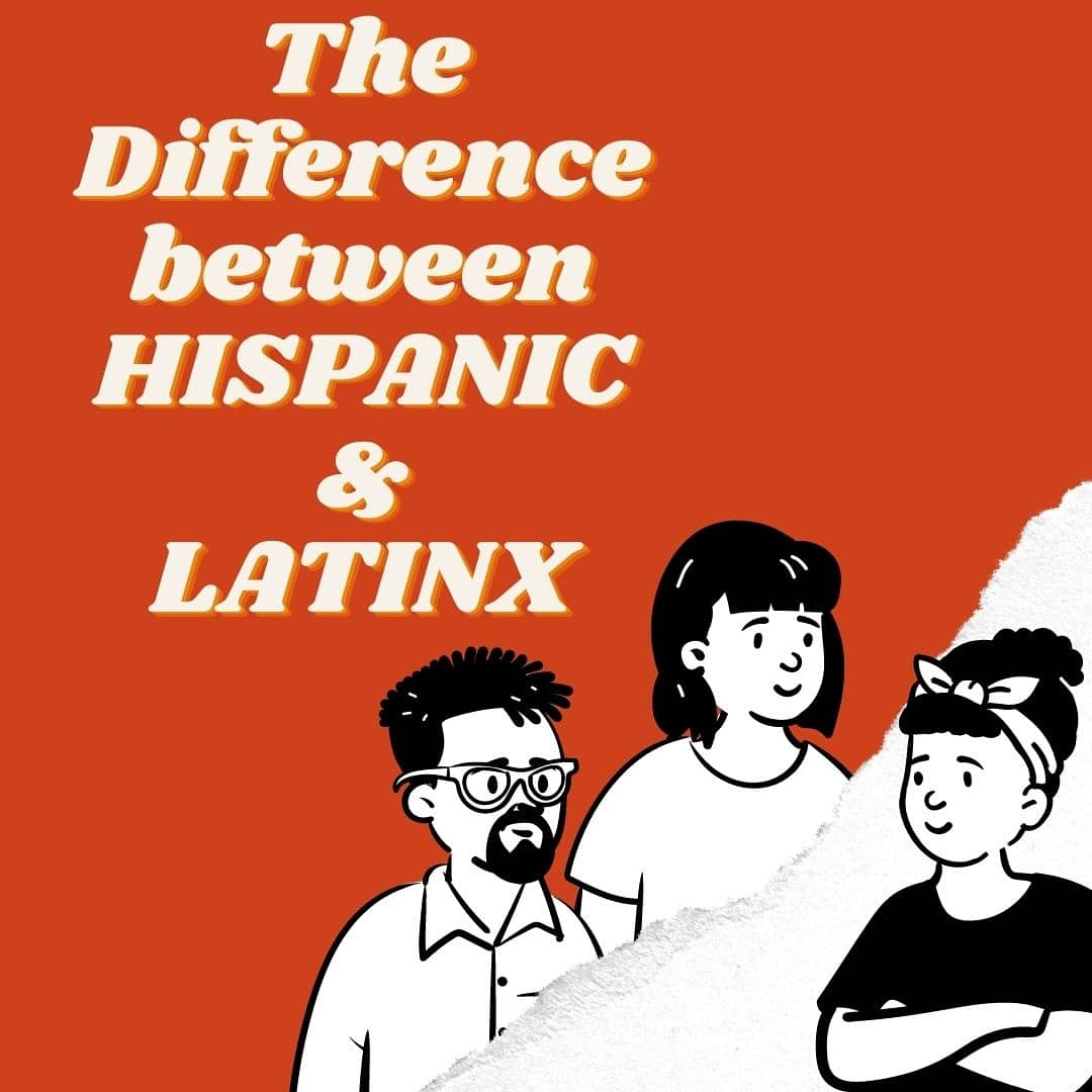 Hispanic: Persons, cultures or countries related to the Spanish language.
Latinx: People of Latin American origin or descent.