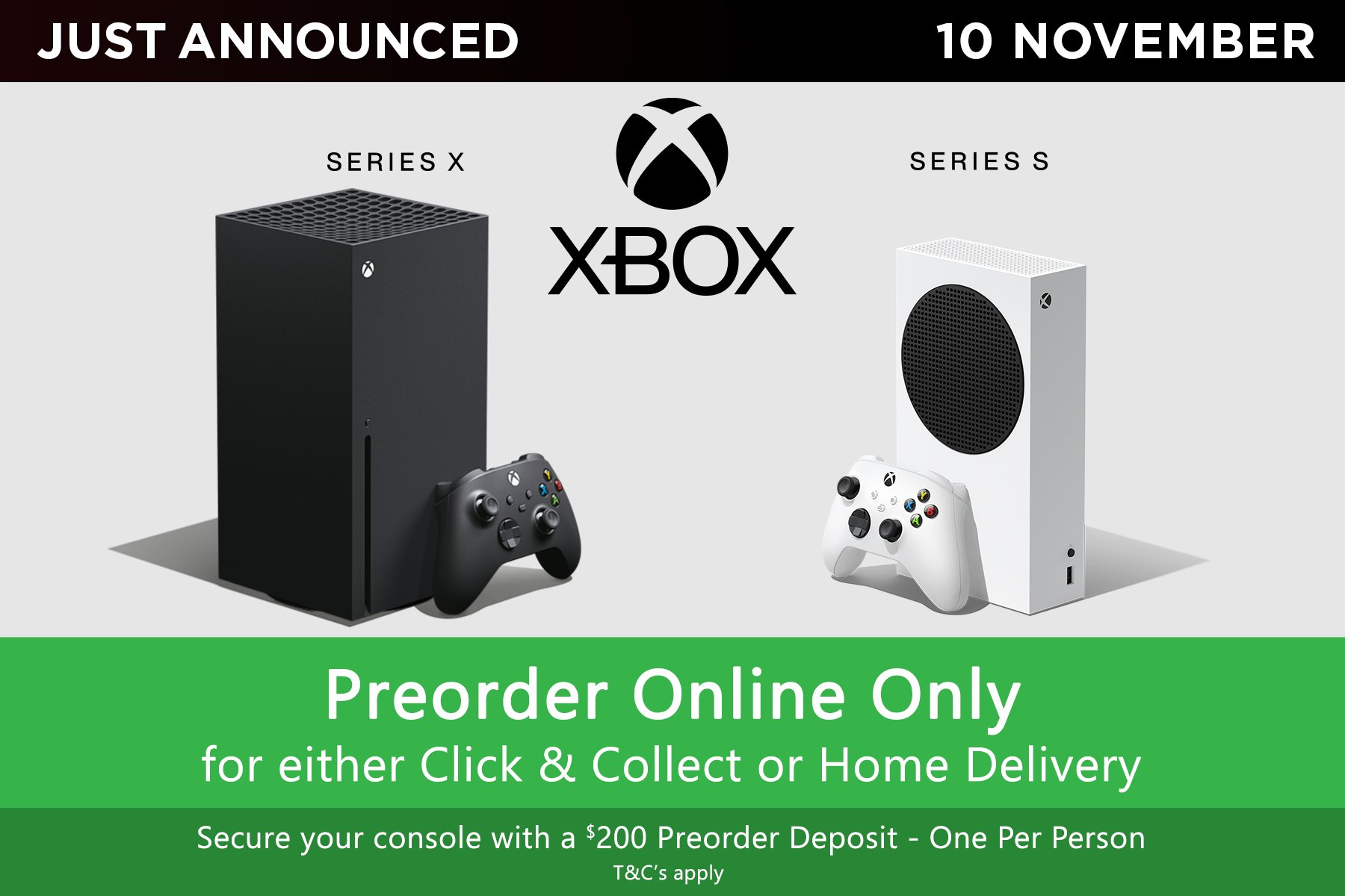 Xbox series x best sale pre order status