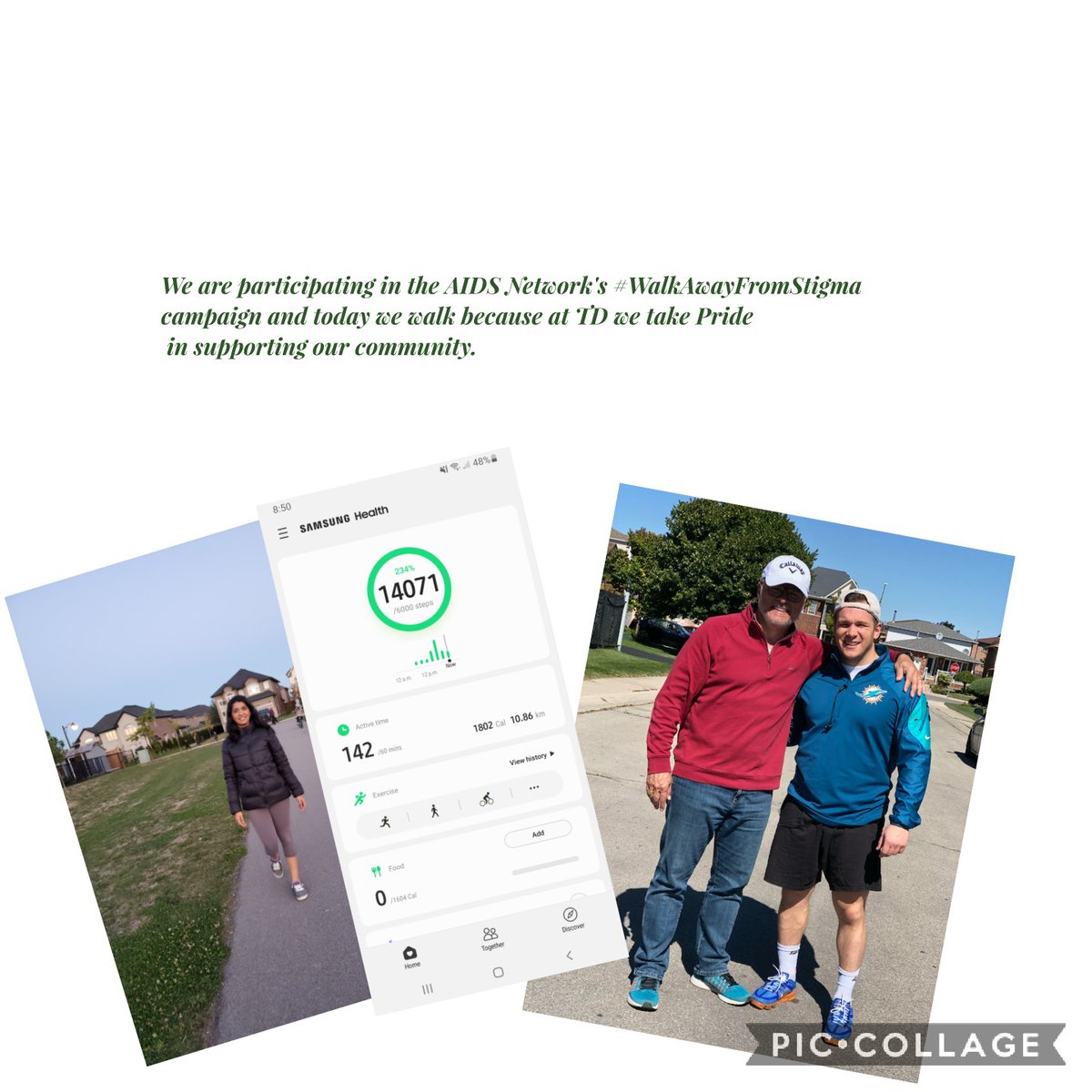 Branch 160 and 2283 taking part in the #WalkawayfromStigma campaign. 🚶‍♀️🚶‍♂️ @TheAIDSNetwork #dogooders #helpingourcommunity
