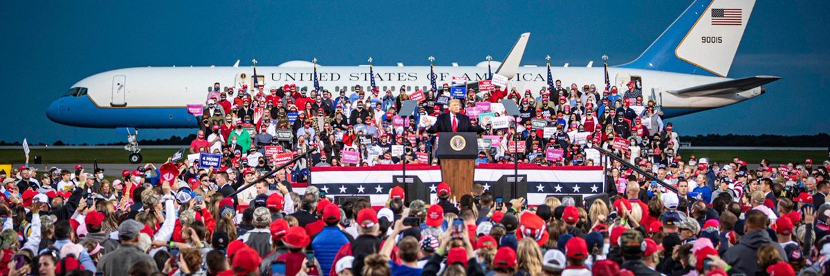 Lesson #3: Make It Social When people are unsure of what to do, they look to other people for cues.Trump rally photos are 100% visual persuasion. As are religious gatherings.