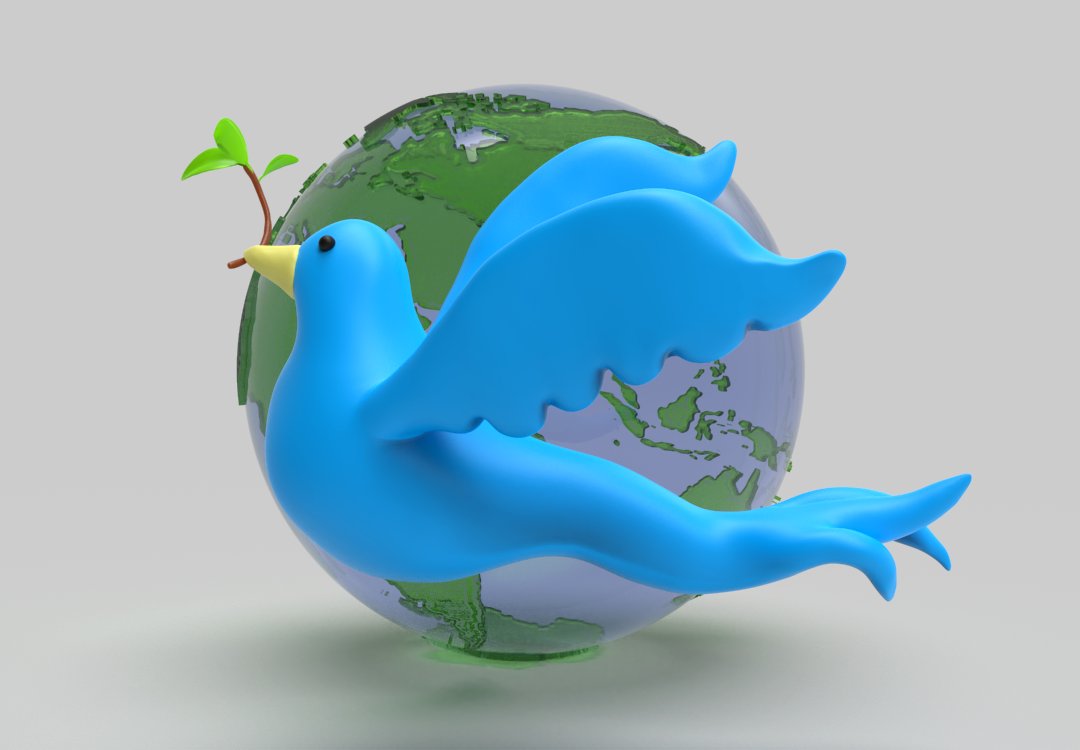 PartaukasL's tweet photo. To celebrate #PeaceDay I’ve modelled this little piece, hope you like it🙂 #art #zbrush #keyshot #3dart https://t.co/w1Re8mhJmo