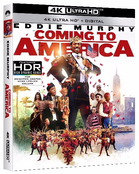  #COBRAlert!!!Paramount just dropped news of a bunch of Eddie Murphy related goodness!!First up, COMING TO AMERICA is COMING TO 4K!!! In Standard and Steelbook variants.