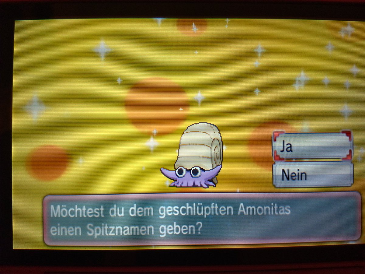 bushidooootiger's tweet photo. Shiny Amonitas nach 200 Eiern #shunten #sbreeding @TheSakatiS @laniha95 https://t.co/v8vd01bmWG