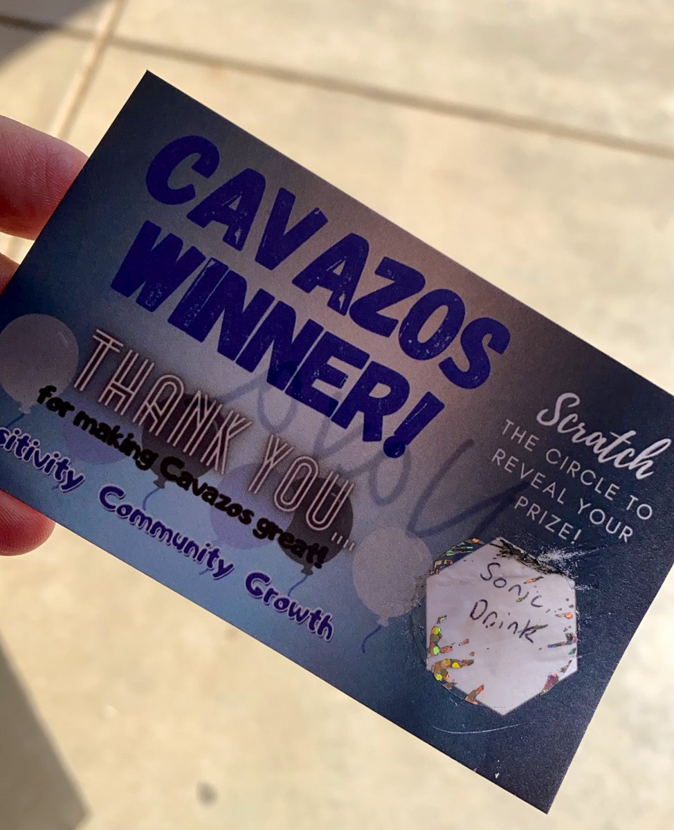 vnava1's tweet photo. Yay! I won. 🎉🙌🏽 #teacherlife #MondayVibes https://t.co/0MGiqbgp8A