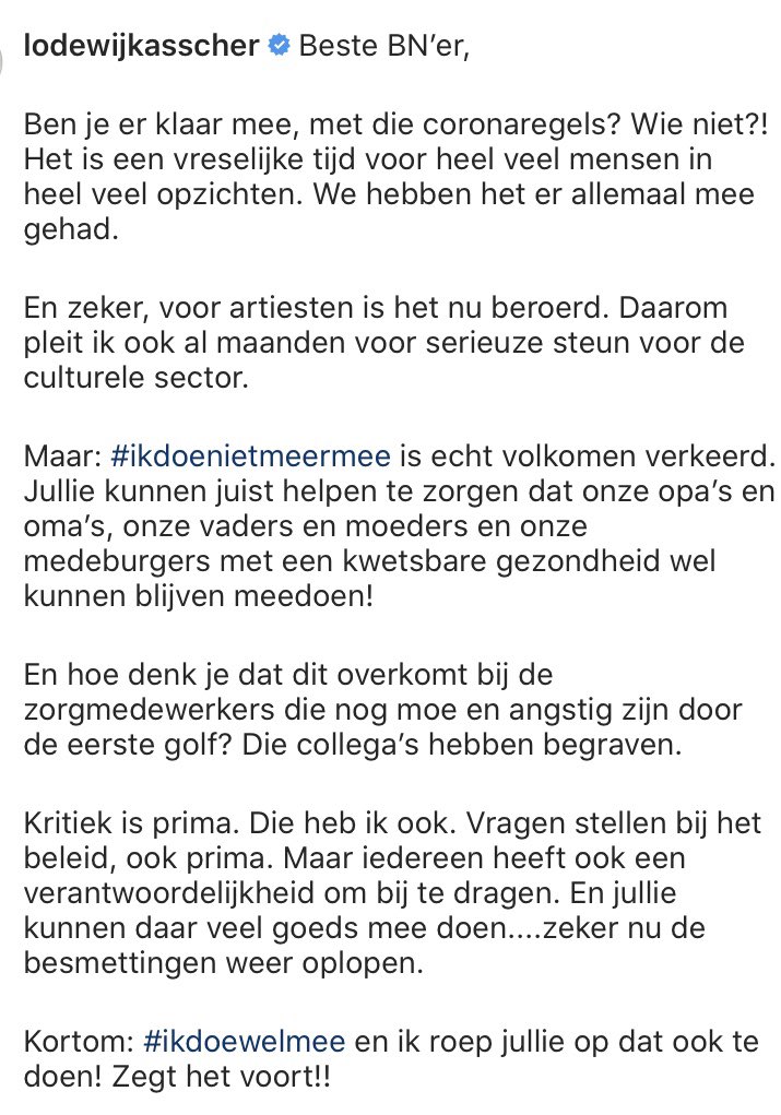 #ikdoewelmee 

instagram.com/p/CFagFuEpftN/…