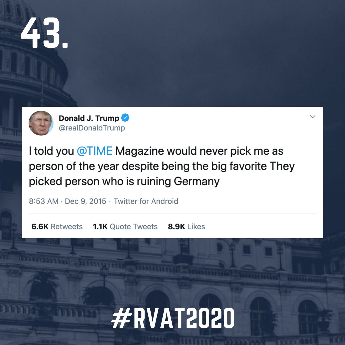 43. How many of his foreign policy decisions can actually be explained by personal animus towards the leaders of our allies? Also, aren't we Republicans supposed to be the ones that are tough on Russia?