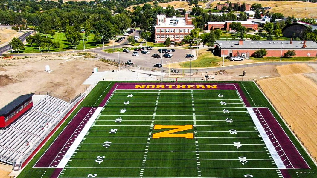 MSUNorthern's tweet photo. We'd like to *officially* welcome you to Tilleman Field! ✨

Last Wednesday our Montana Board of Regents voted to approve the name Tilleman Field for our new on-campus football field in recognition of Mike Tilleman and his family for their support. See you there in the spring! https://t.co/Fl1JjLzqiU