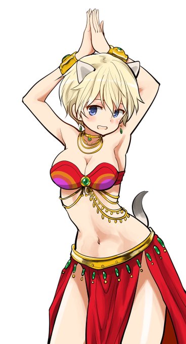 成長したエイラの姿が話題になっていたので、よりアダルトになったニパをアクシズのピンナップを真似て。 #w_witch 