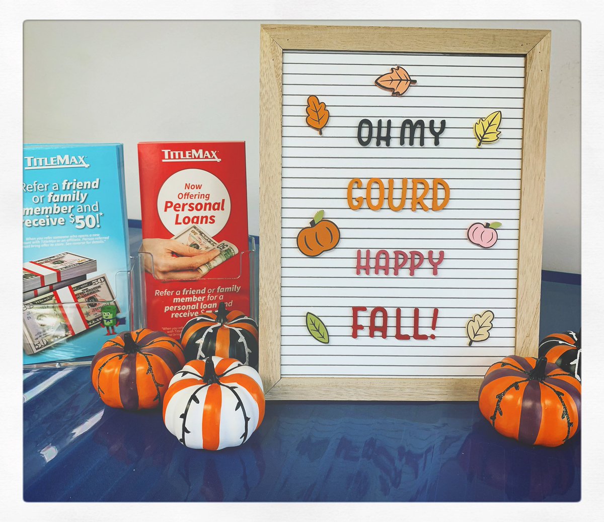 Oh My Gourd🎃 Did You Know @TitleMaxArnold1 Pays You $50 for Referring Your Friends?!🤩 Bring Them Down to 4023 Jeffco Blvd., Arnold MO 63010🍂🎃💰 #tmxcares #titlemax #Fall2020