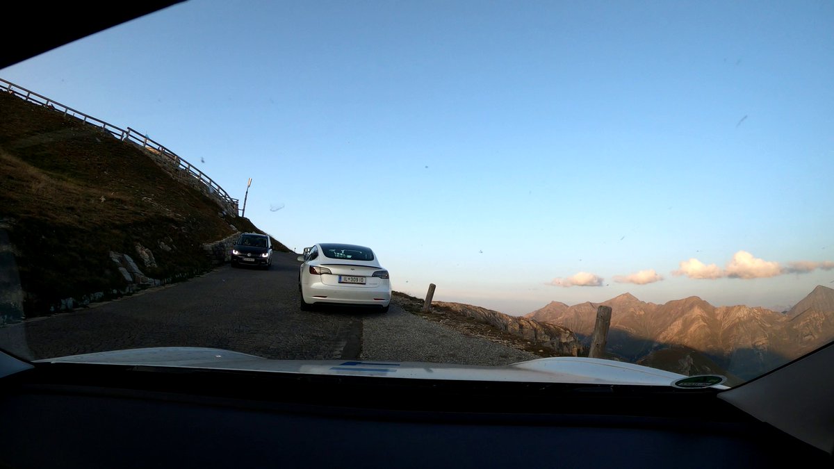 That original part of the road is a lot steeper and narrower than the rest of the route. Especially with oncoming traffic.