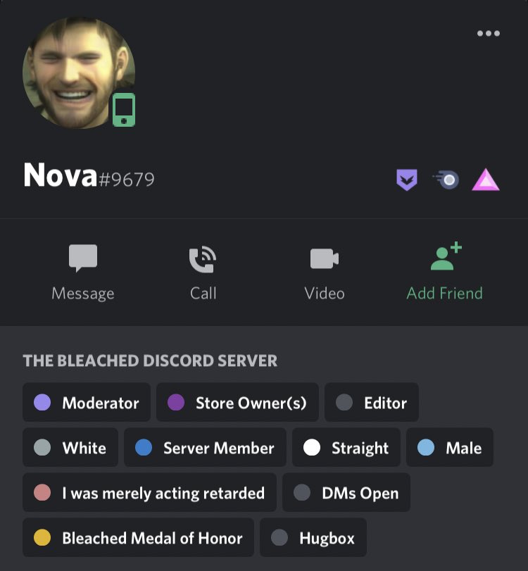 3) “Nova”- Nova isn’t his real name but an alias, can’t find his real name- lives in Nova Scotia, probably Dartmouth- also 90% sure he goes to St. Mary’s University in Nova Scotia- Twitter is @/novathepious- Twitch channel is also novathepious- discord is nova#9679