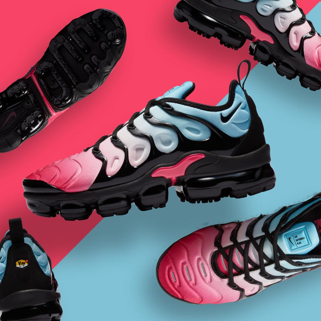 footaction vapormax plus