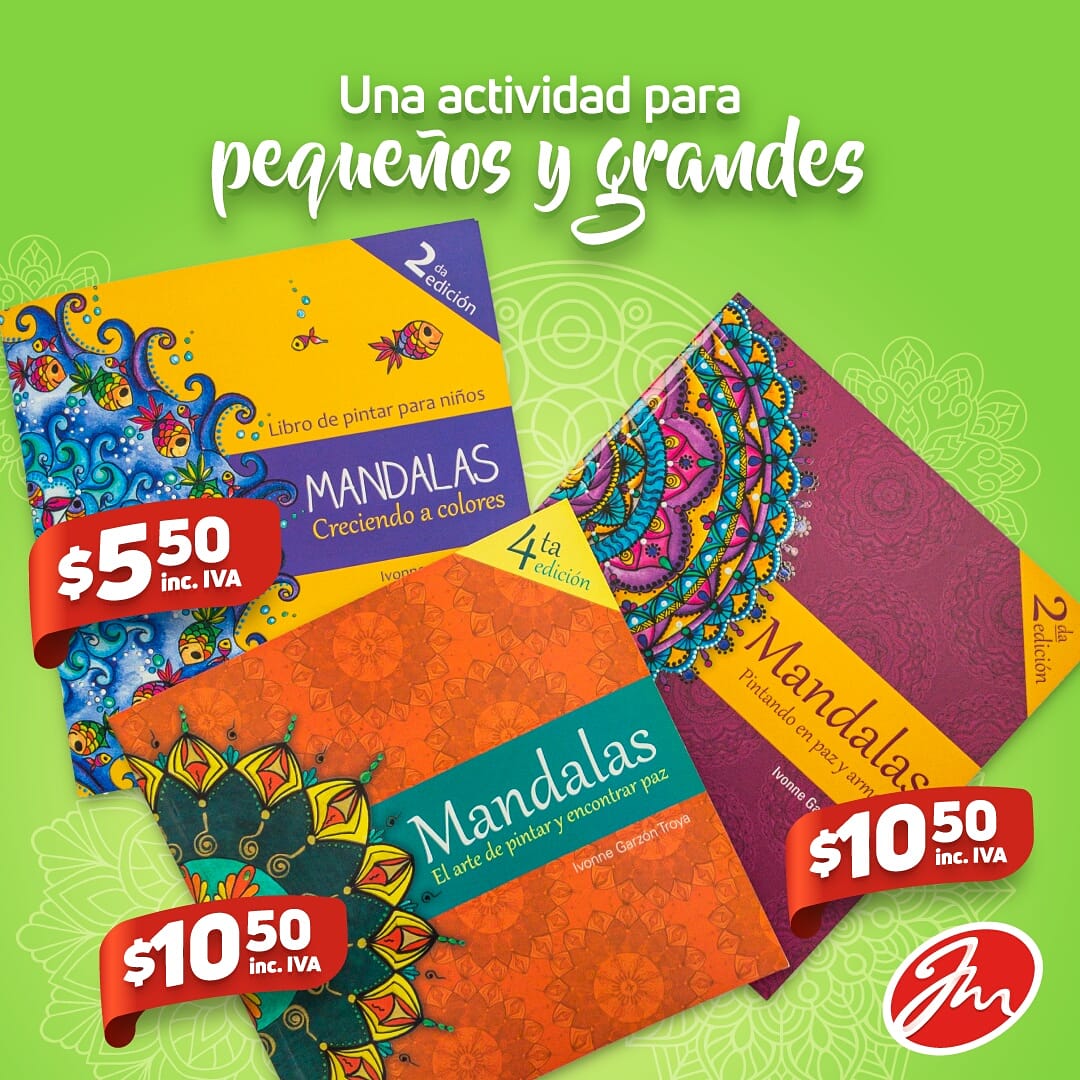Pintar mandalas es una actividad relajante y ayuda a despejar la mente sin importar la edad 🖍💆‍♀️ Encuéntralos en nuestras tiendas o pídelos a domicilio por WhatsApp escribiendo al 09 3905 4444 🏍
#AprendeCreaInnova