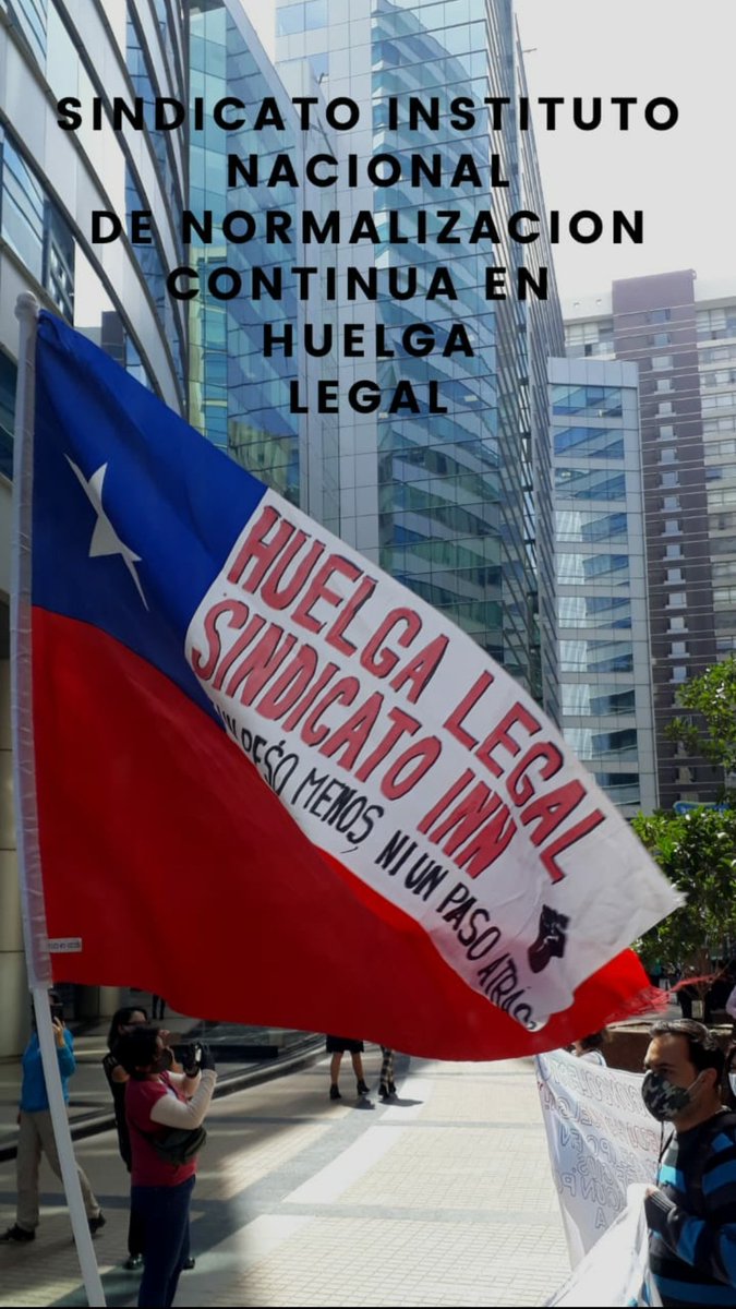<a href="/Sindicato_inn/">Sindicato INN</a> se mantiene en huelga legal. Firmes hasta lograr nuestros objetivos 💪
<a href="/Corfo/">Corfo</a> <a href="/EconomiaSubse/">Subsecretaría de Economía</a> <a href="/ecarrasco_z/">Esteban Carrasco Zambrano</a> <a href="/LucasPalaciosC/">Lucas Palacios</a>