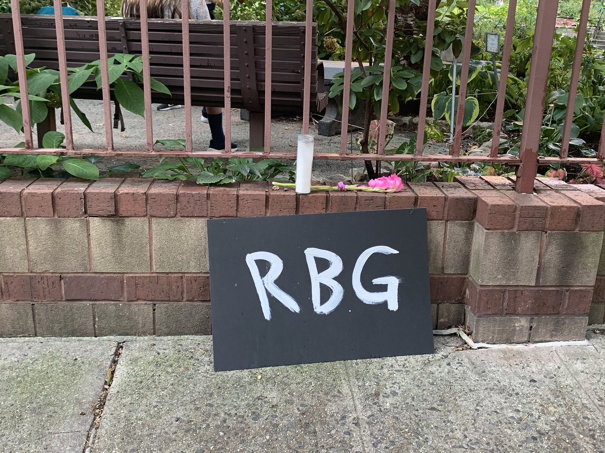 #RuthBaderGinsburg #WestsideCommunityGarden #NYC