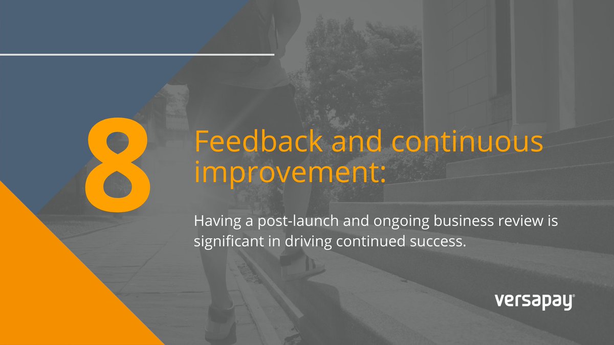 Versapay's tweet image. The technology partner you choose should facilitate a post-launch review, incorporating feedback from the entire project team. 
 
Read our blog to learn our 9 recommended steps for successfully implementing a new SaaS finance solution: versapay.com/blog/9-steps-t…

#Accountingblog