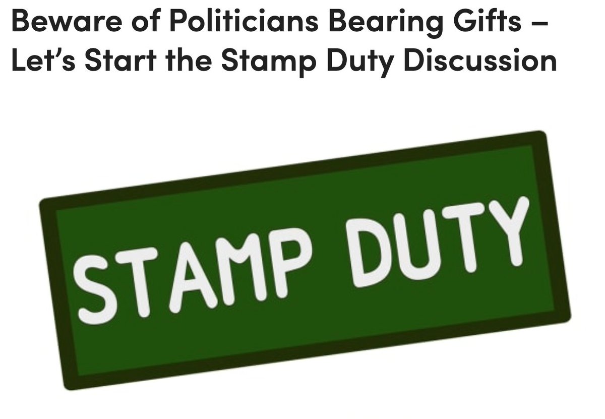 "There is far more work needed by policymakers before we accept the removal of stamp duty as a Trojan Horse." 📖 urban.com.au/industry-news/…