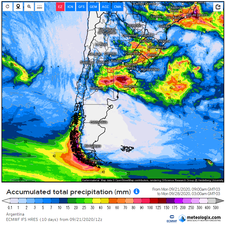 joacolascombes's tweet photo. Pronósticos próximos 7 días (hasta el lunes28) del modelo europeo, alemán, estadounidense y canadiense. 

*en el siguiente van australiano y chino

#meteojl https://t.co/GWQDIb6GS6