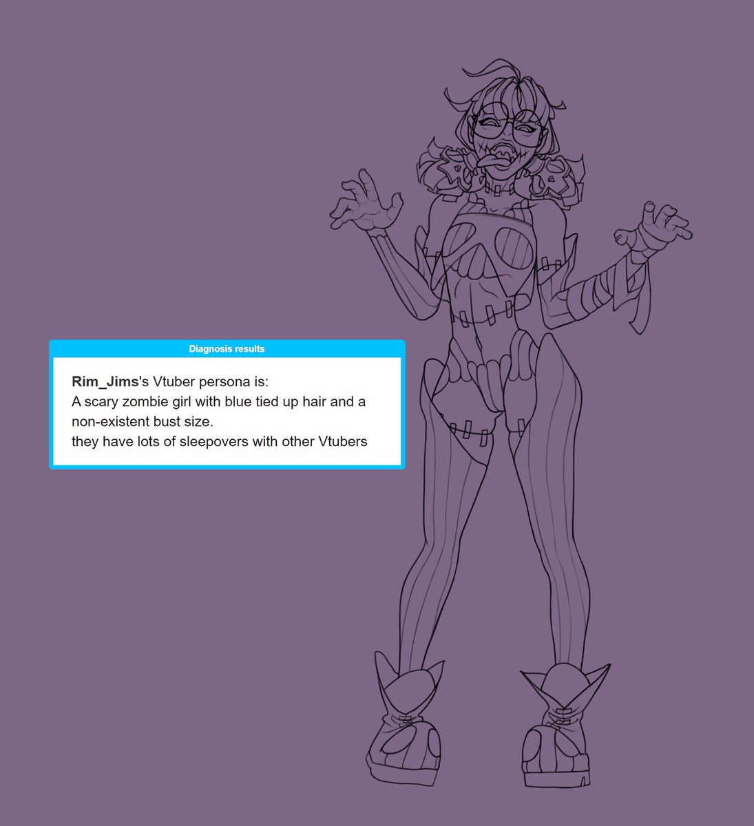 Rim_Jims's tweet photo. ahhhh I wanna keep working on this but I gotta work on another larger illustration for this month. I put a lot more time into the design for this one and love it so far🥰 #sketch #characterdesign #originalcharacter #lineart #vtuberpersona #WIP https://t.co/owgmEYcPzc