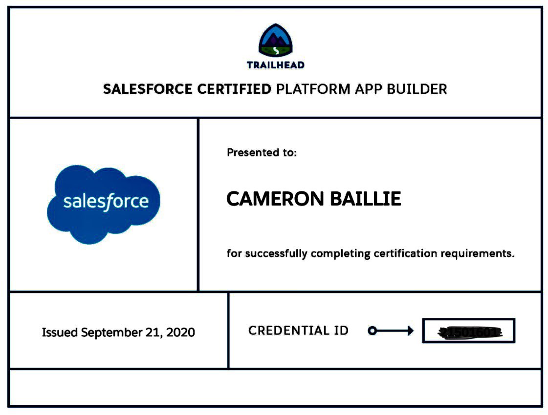 MrCBAdvisory's tweet image. Meanwhile in lockdown Melbourne, it feels good to complete this certification (on the 2nd go-round 🤓). #Salesforce #PlatformAppBuilder #SkieSolutions