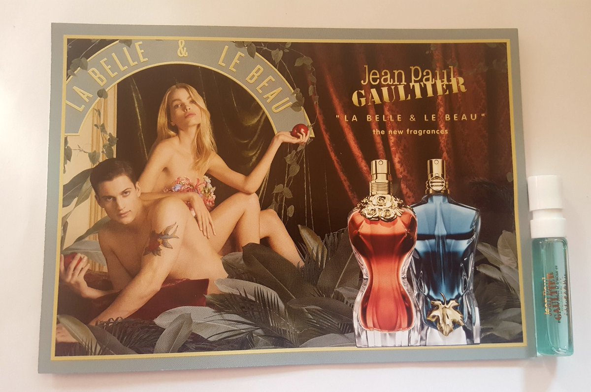 PerfectParfums's tweet image. Name ofthe Company- @JPGaultier 

The perfume name- Le Beau

What I Like about Le Beau- Male fragrance but I love it. Felt fresh| light

How I would describe Le Beau- Notes of bergamot| tonka bean

Fact- Jean Paul Gaultier is a French Haute Couture fashion designer.