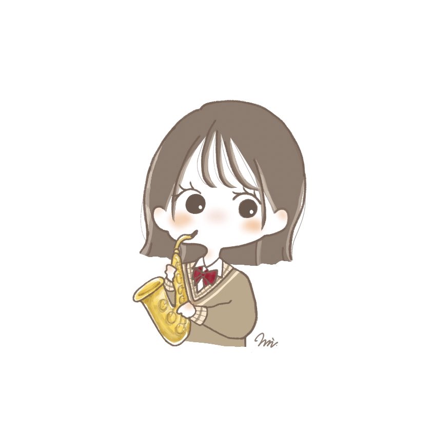 M I K A Pa Twitter 𓂃 𓈒𓏸 吹奏楽部 Sax Ver 吹奏楽部 サックス 女の子 イラスト 制服 お絵描き好きな人と繋がりたい イラスト好きさんと繋がりたい 𓂃 𓈒𓏸