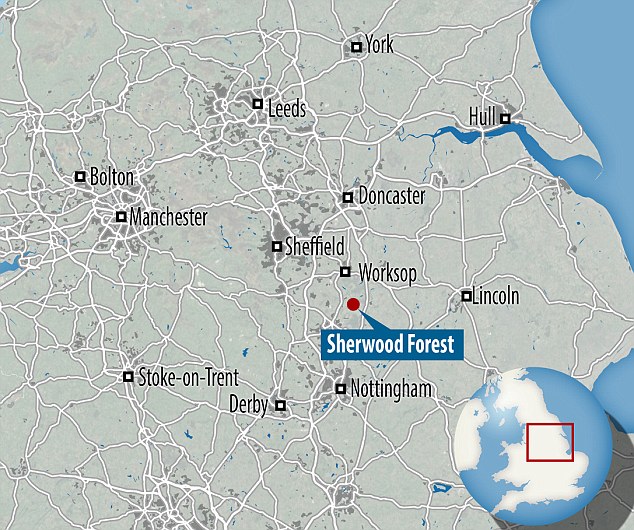 Sherwood Forest has 3 Wapentakes (Bassetlaw, Thurgarton & Broxtowe) where Viking Officials made laws, settled cases."Wapentake comes from Old Norse 'vapnatak' which may refer to the method of voting at a meeting by raising weapons."(mercian)Let's look at one..5/9