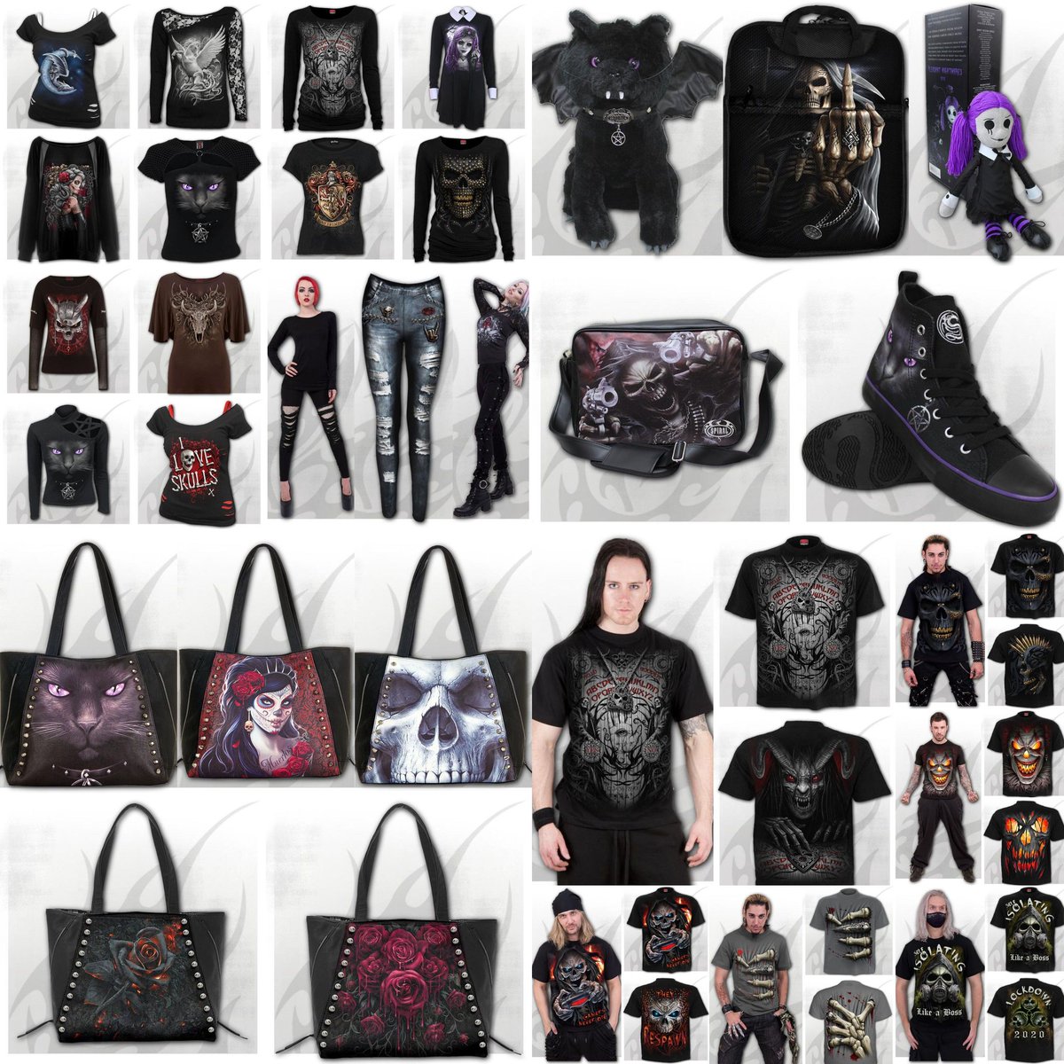 SDdevilsdelight's tweet photo. @SpiralDirect clothing now available from #DevilsDelightLtd new online Gothic Store 🖤

Store:
https://t.co/HwLwHud2j4

Facebook Page:
https://t.co/ZQEsHYJKp0

#gothicfashion #DarkSouls #goth #new #gothstyle #shoponline #supportsmallbusiness https://t.co/PDeD9c5nmY