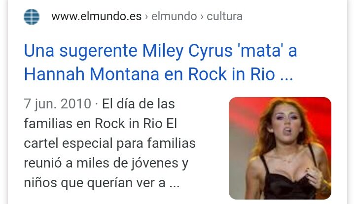 miley se presentó en rock in rio con una imagen nueva, vestida con un body negro y de nuevo consiguió generar polémica sin buscarlo, era una chica de 17 años experimentando con su cuerpo y sexualidad pero los medios empezaron con el slut-shaming a una menor sin remordimientos