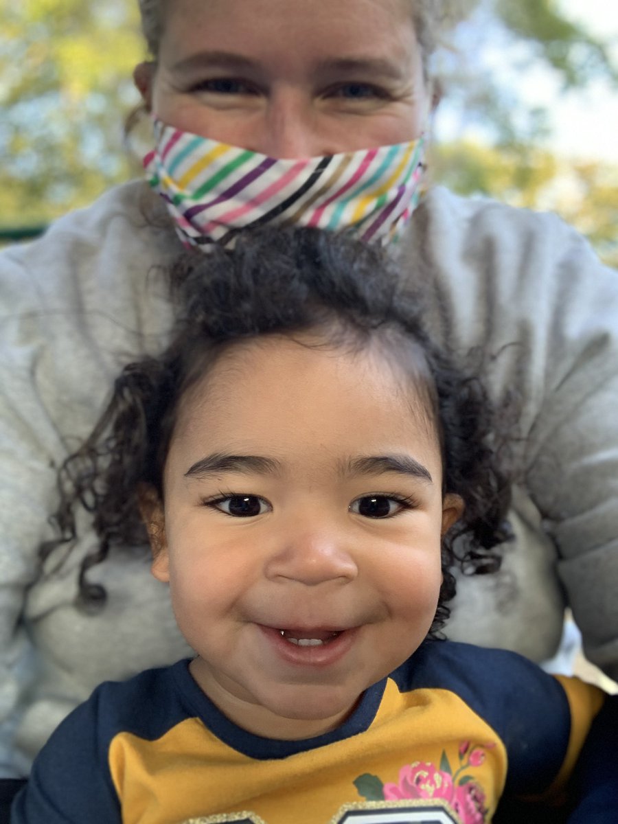 BetsyDevine's tweet photo. This big girl and I took a walk to the park for some bubbles and trips down the slide #IStillFit! #BigGirl #HerNotMe #AlsoMe https://t.co/jVw3JCQbyt