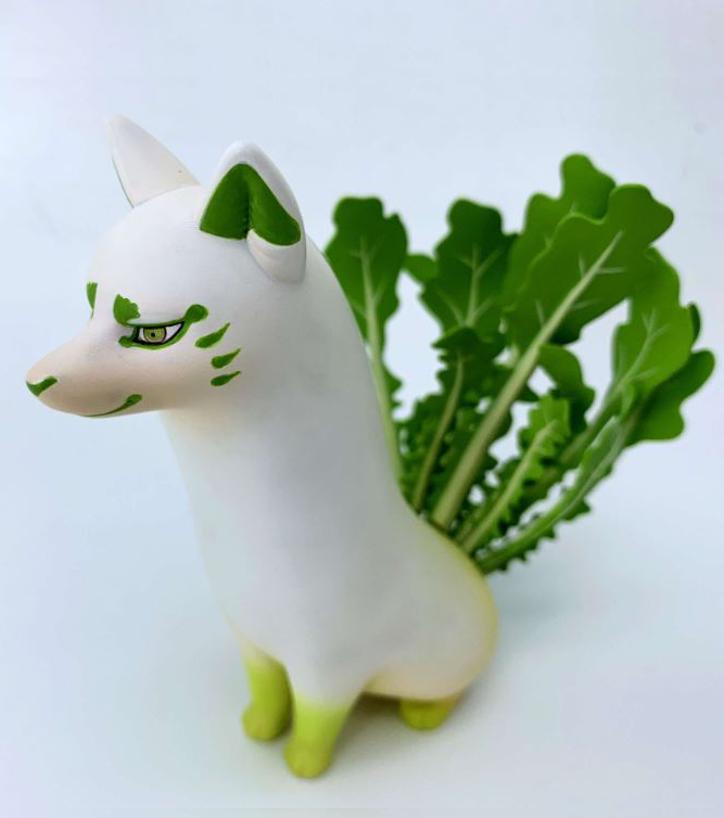 Radish Fox Minecraft Mob Skin