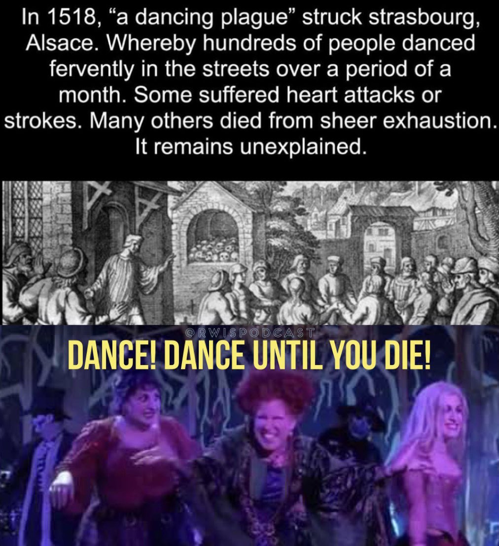 RWISpodcast's tweet photo. It remains unexplained... Or does it? #sandersonsisters #hocuspocus #itsjustabunchofhocuspocus✨🔮 #isitfallyet #danceuntilyoudie
🍁 🍁🍁
#reasonswhyimsingle #rwispodcast #podcastdetroit #detroitpodcast https://t.co/D8jH6R3IIg