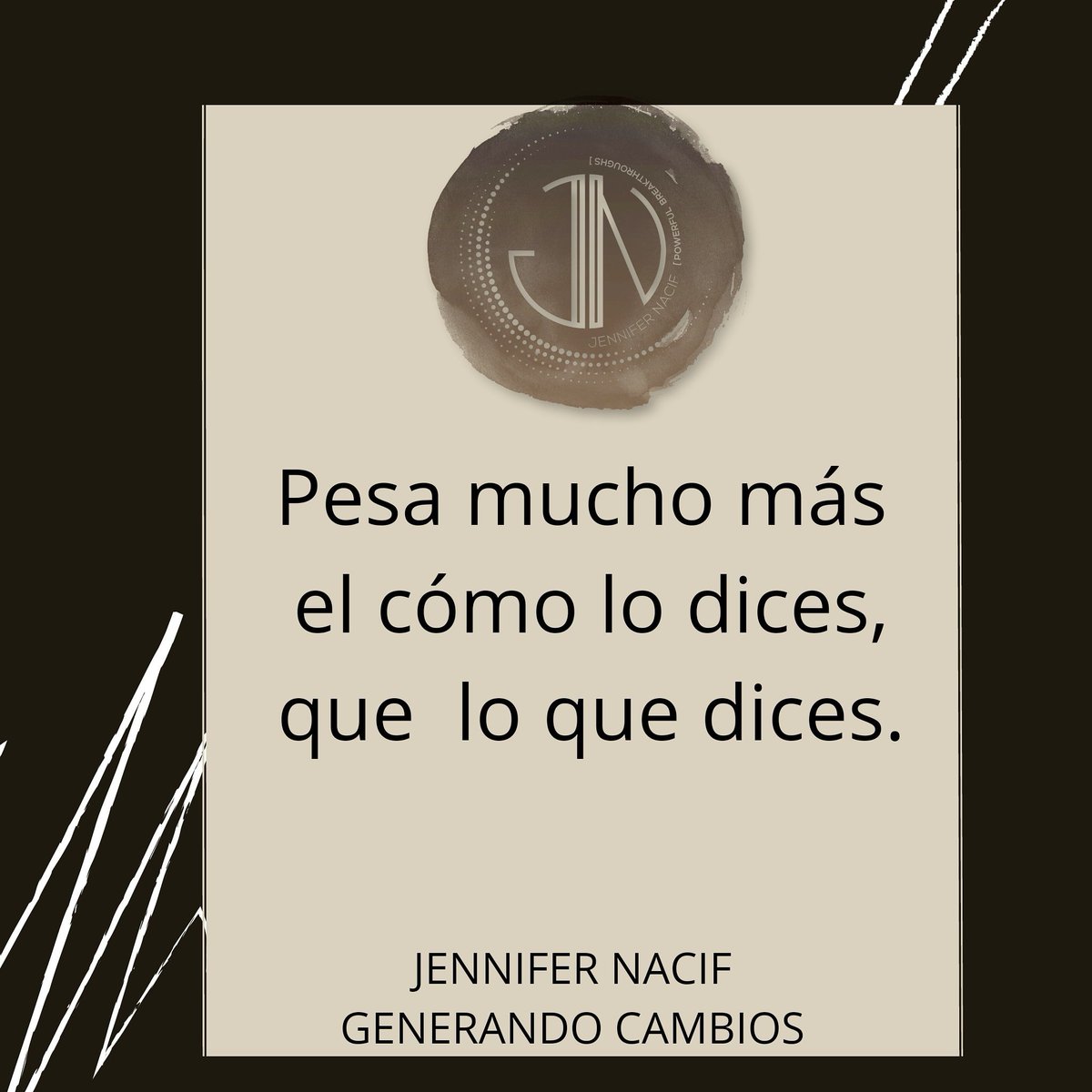 jennifernacif's tweet photo. SEMANA DE SUEGRAS
Recuerda siempre que en la comunicación un porcentaje alto tiene que ver con tú tono de voz, matices etc. Y otro porcentaje aún más alto tiene que ver con señales y gestos.😉
#Suegras #Comunicación #PalabrasClave #TonoDeVoz #Gestos https://t.co/RQhw1AP72y