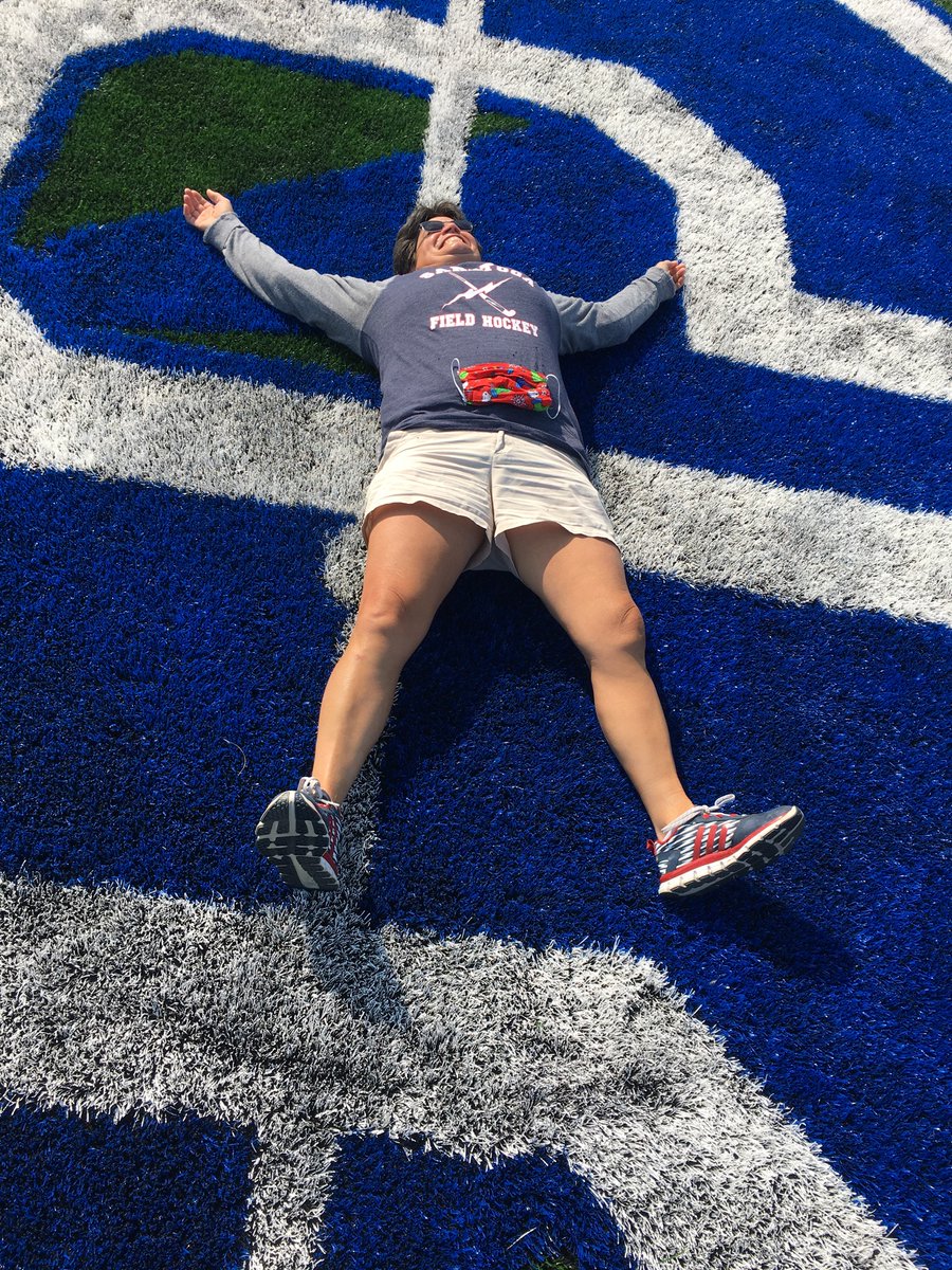 TogaFieldhockey's tweet photo. Turf angels on our new field!!! -16 years waiting. It was like Christmas and the best gift was the brand new turf. Thank you Ralph Petruzzo and all those that came before to get us to this exciting day.   
#TOGATURF2020 https://t.co/uwdP8SlohD