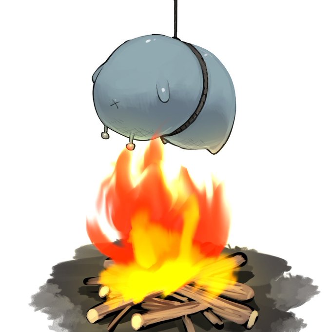 「campfire」 illustration images(Oldest)