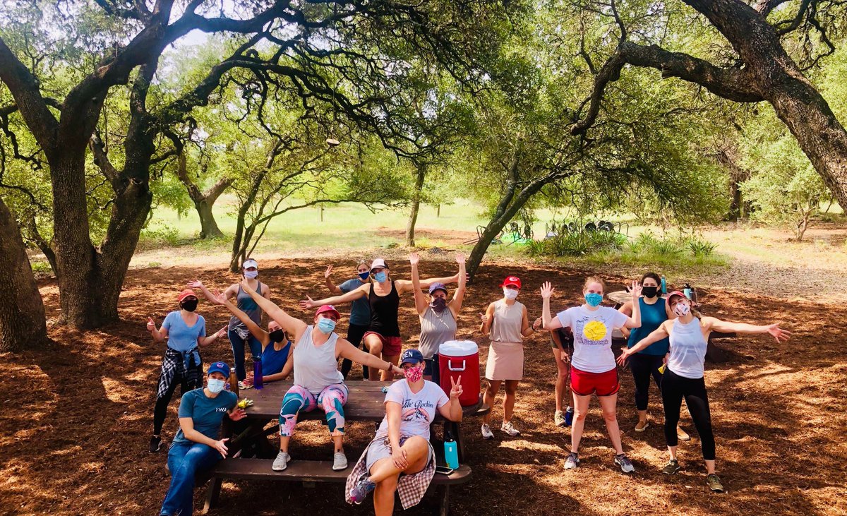 It felt amazing to get out and serve our community again this weekend. Thanks to Lady Bird Johnson <a href="/WildflowerCtr/">Wildflower Center</a> for putting us to good use! It was a beautiful day to see everyone's eyes 👀
