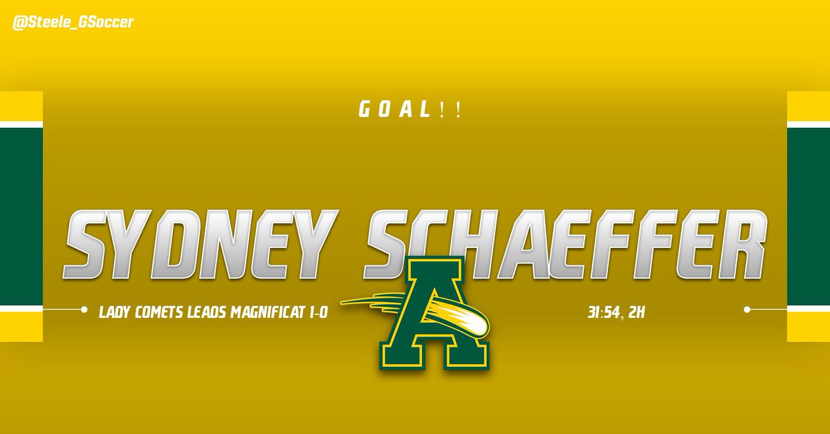 SteeleComets's tweet photo. .@Steele_GSoccer 1, Magnificat 0
31:54, 2H https://t.co/RzpF9yoSSe