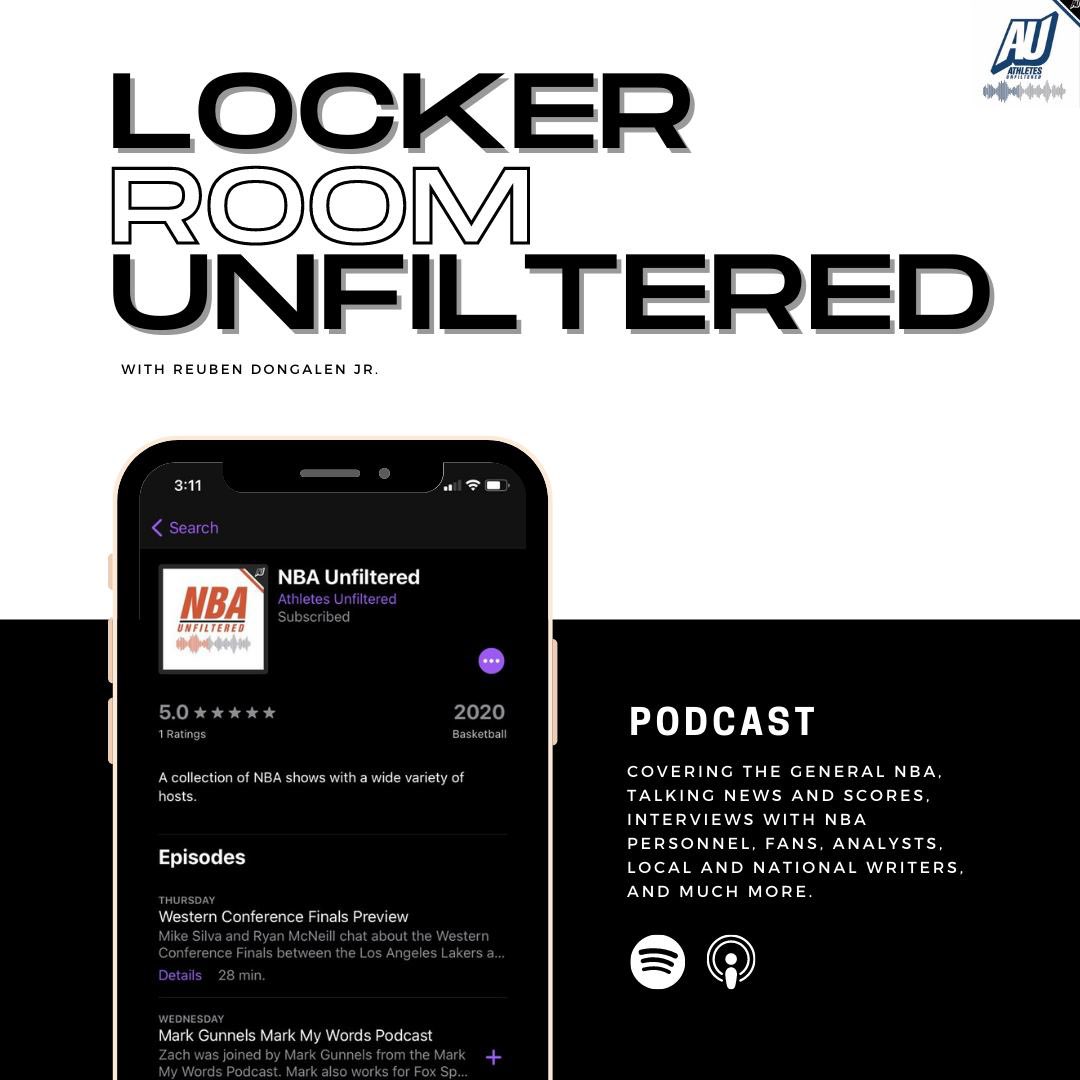 ReubenJRD's tweet photo. Excited to share that I’ve been brought on to host an NBA show on ‘Locker Room Unfiltered’ on the @unfilteredpods network. Thank you @ryanmcneill for bringing me on!

First episode is this Friday, 12pm PST - 3pm EST. 🏀 • #Podcast #NBA #Basketball #nbaplayoffs https://t.co/oSs44CgBQe
